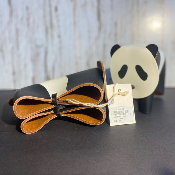 FOSSIL Folded Leather Pandas - 3PCS - Picture 9 of 10